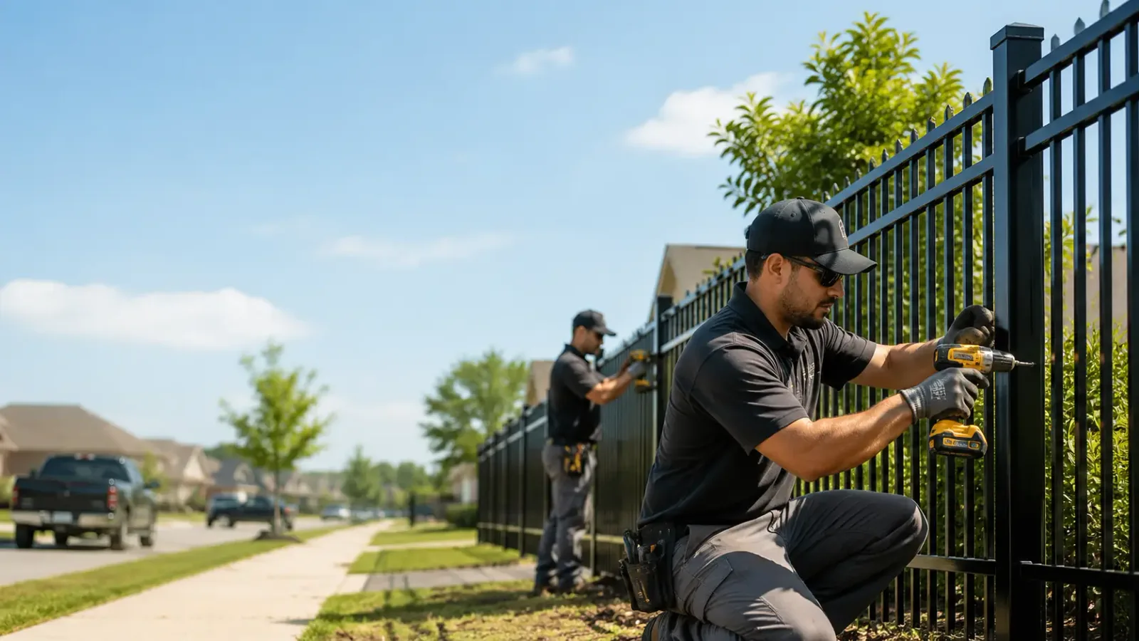 Metal Fence Installation in Edgewater, MD